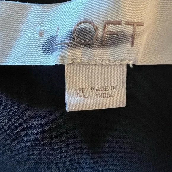 LOFT drop waist dress (XL) - Picture 6 of 7